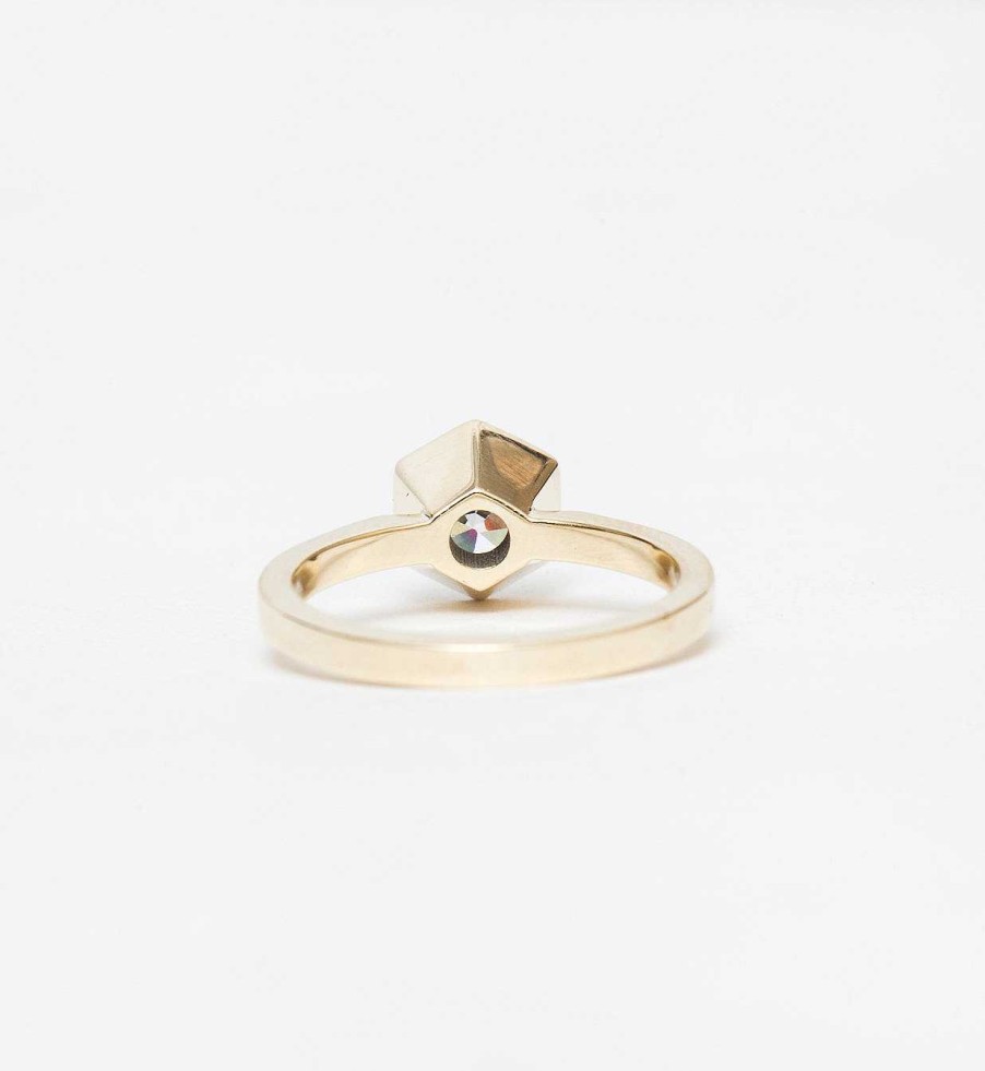 Rings Meadowlark | Hexagon Solitaire Ring