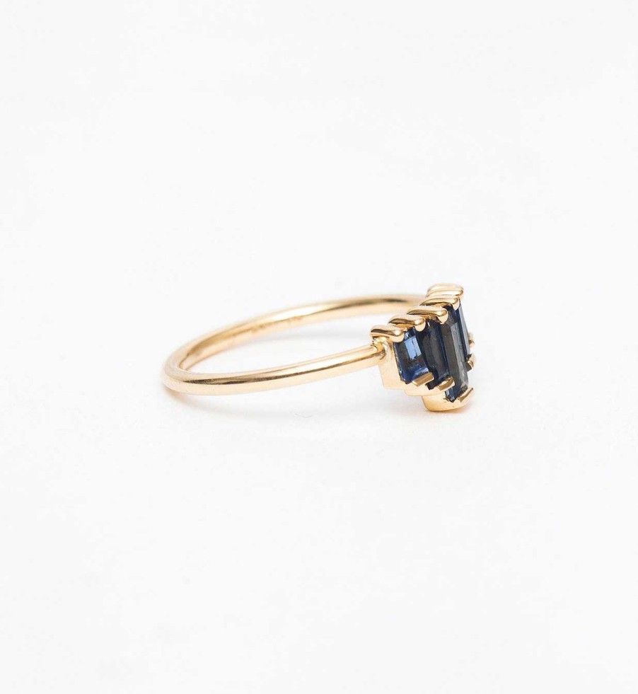 Rings Artemer | Five Baguette Sapphire Ring