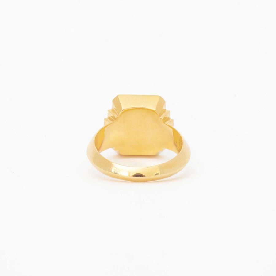 Rings Sorellina | Onyx + Eye Classic Signet Ring