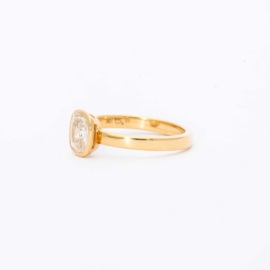 Rings Single Stone | 1.02 Ct Old Mine Wyler Ring