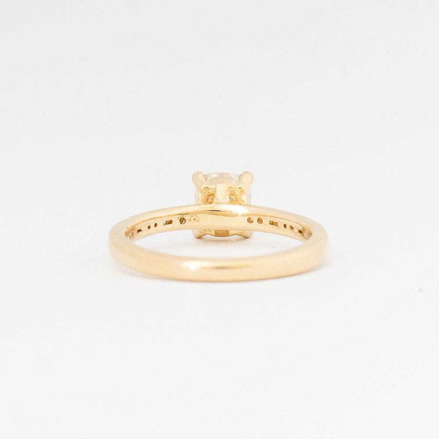 Rings The Future Fine | 1.03 Ct Champagne Cushion Portico Solitaire