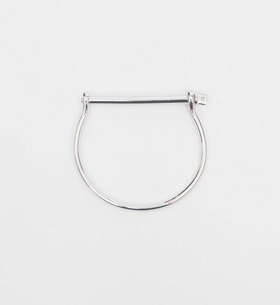 Bracelets Miansai | Sterling Silver Thin Screw Cuff