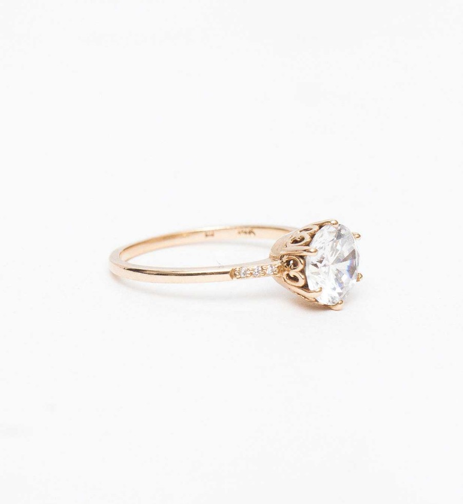 Rings Anna Sheffield | Round Hazeline Ring