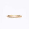 Rings Artemer | Engraved Geometric Pattern Wedding Band