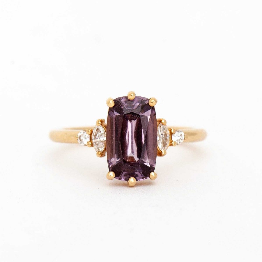 Rings Porter Gulch | 2.12 Purple-Pink Spinel Desi Ring