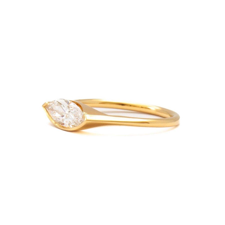 Rings Artemer | 0.78 Ct Stream Marquise Diamond Ring