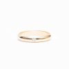 Rings Zoe Chicco | Half Round Ring With Star Set Diamond