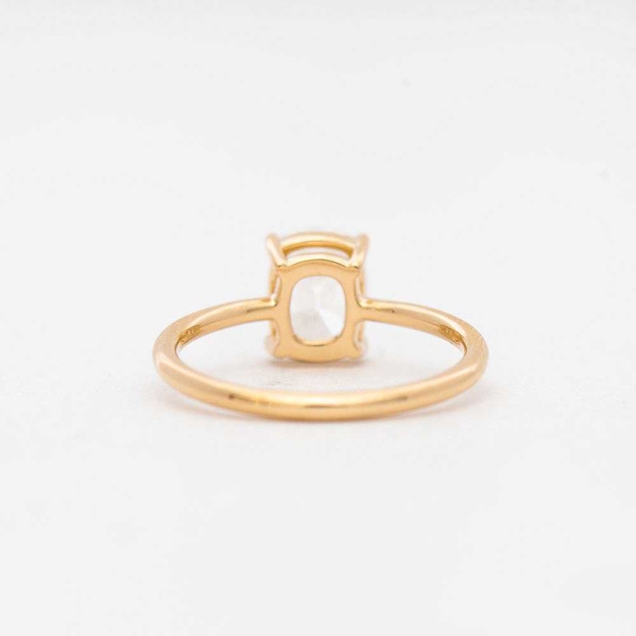 Rings Anna Sheffield | 1.14 Ct Elongated Cushion Eleonore Delicate Ring