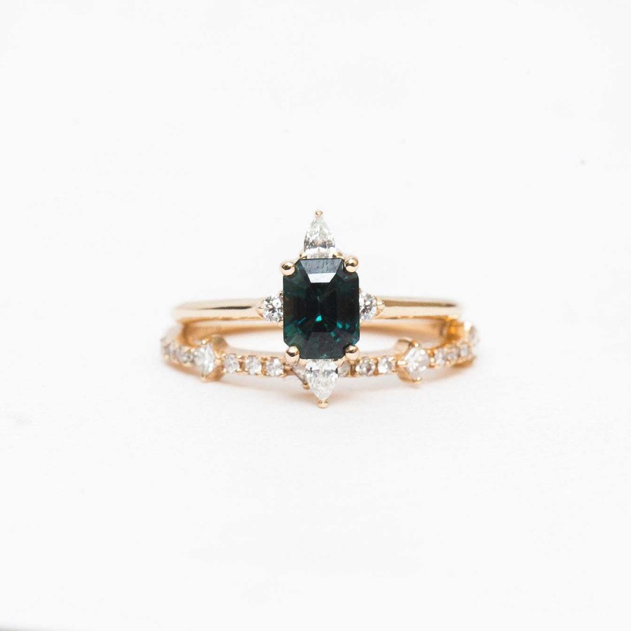 Rings Porter Gulch | Blue-Green Sapphire Felicity Ring