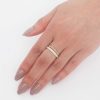 Rings Anna Sheffield | Attelage French-Cut Pav Band