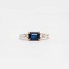 Rings Anna Sheffield | Large Sapphire Five Stone Bea Ring