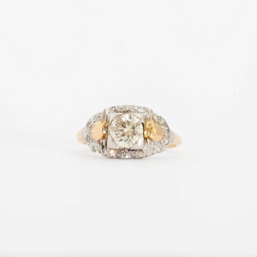 Rings Estate Jewelry | 0.70 Ct Transitional Diamond Ring