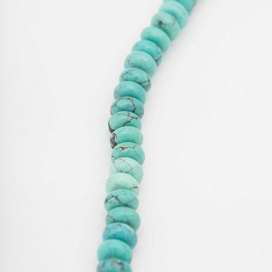 Necklaces And Pendants No.3 | Turquoise Roundel Strand Necklace