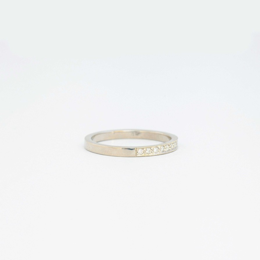 Rings Jennie Kwon | White Diamond Milli Band