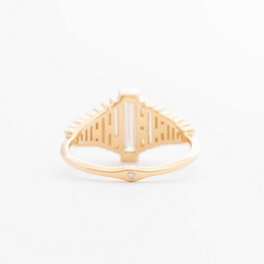 Rings Artemer | Baguette Diamond Ring With Gradient Diamonds