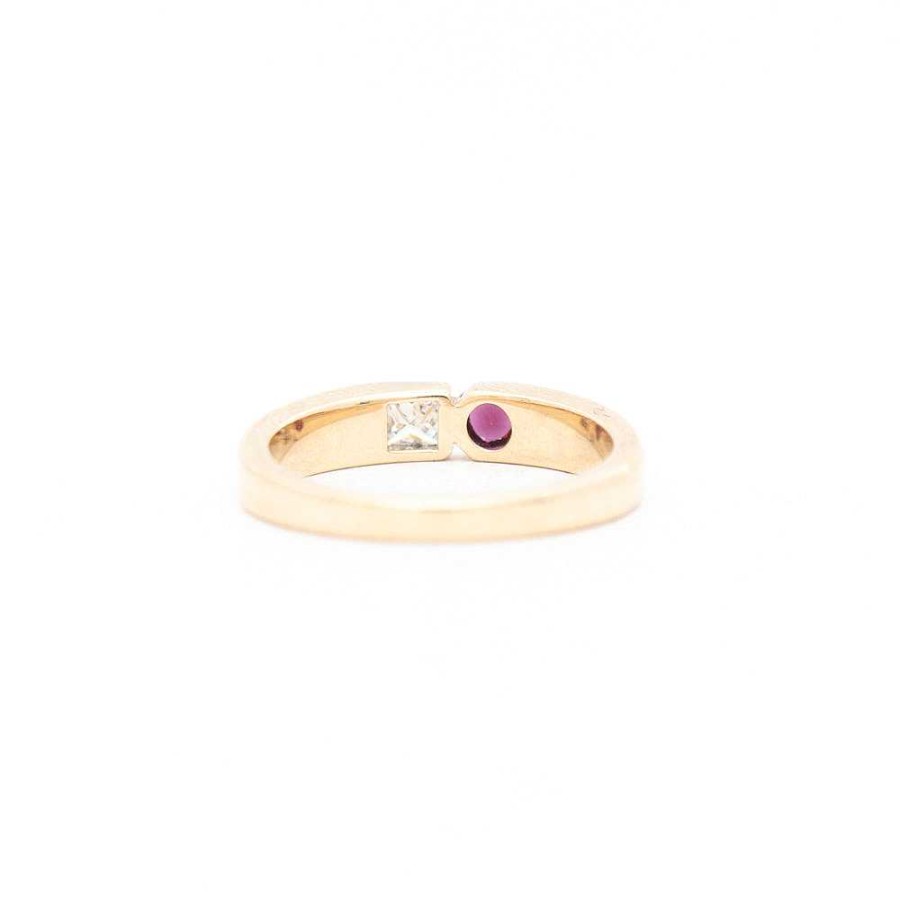 Rings WWAKE | Arizona Garnet And Diamond Dyad Ring