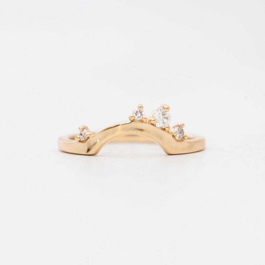 Rings Anna Sheffield | Meridian Scallop Band