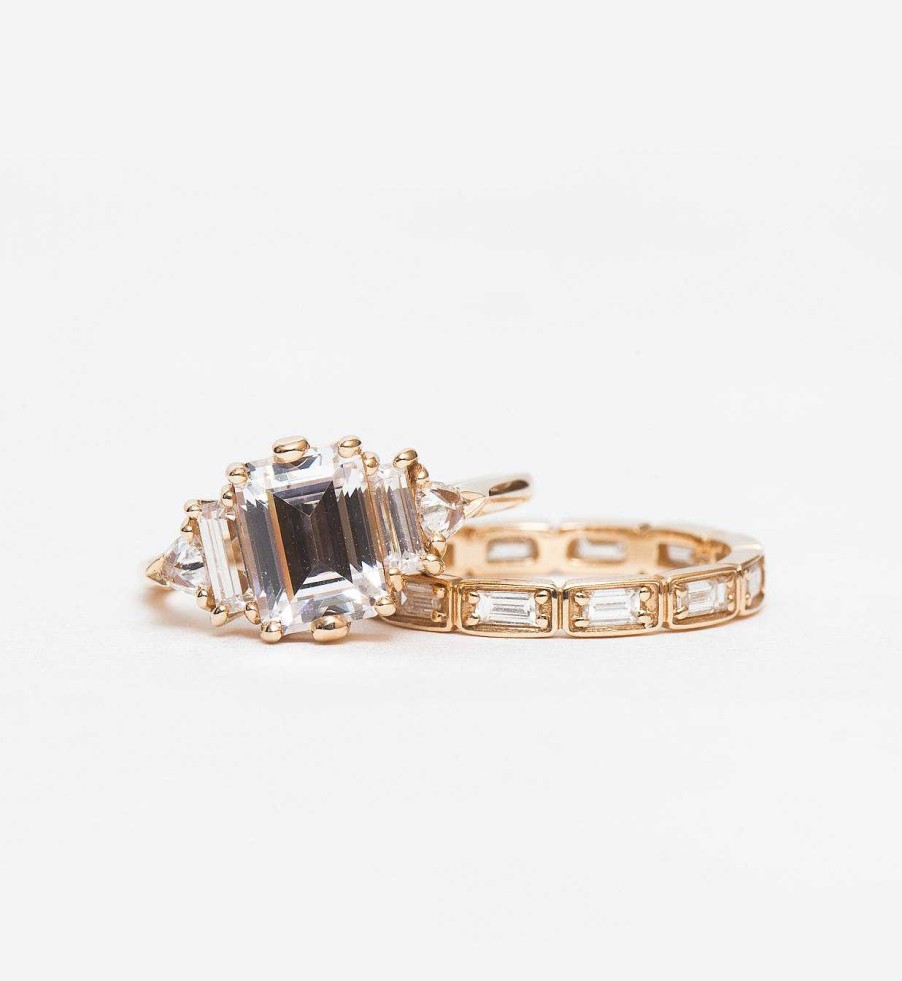 Rings Anna Sheffield | White Diamond Theda Ring