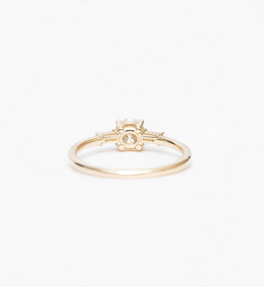 Rings Jennie Kwon | Diamond Melody Baguette Equilibrium Ring