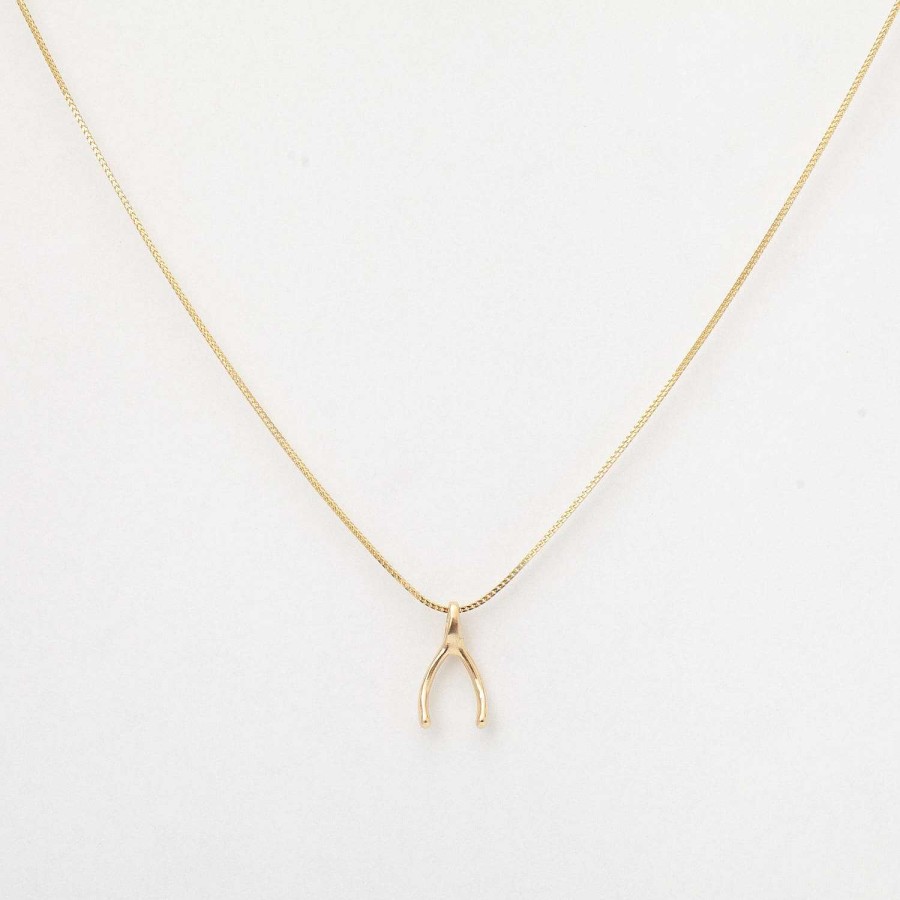 Necklaces And Pendants The Future Fine | Wishbone Charm