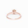 Rings Anna Sheffield | Small Champagne Diamond Hazeline Solitaire Ring