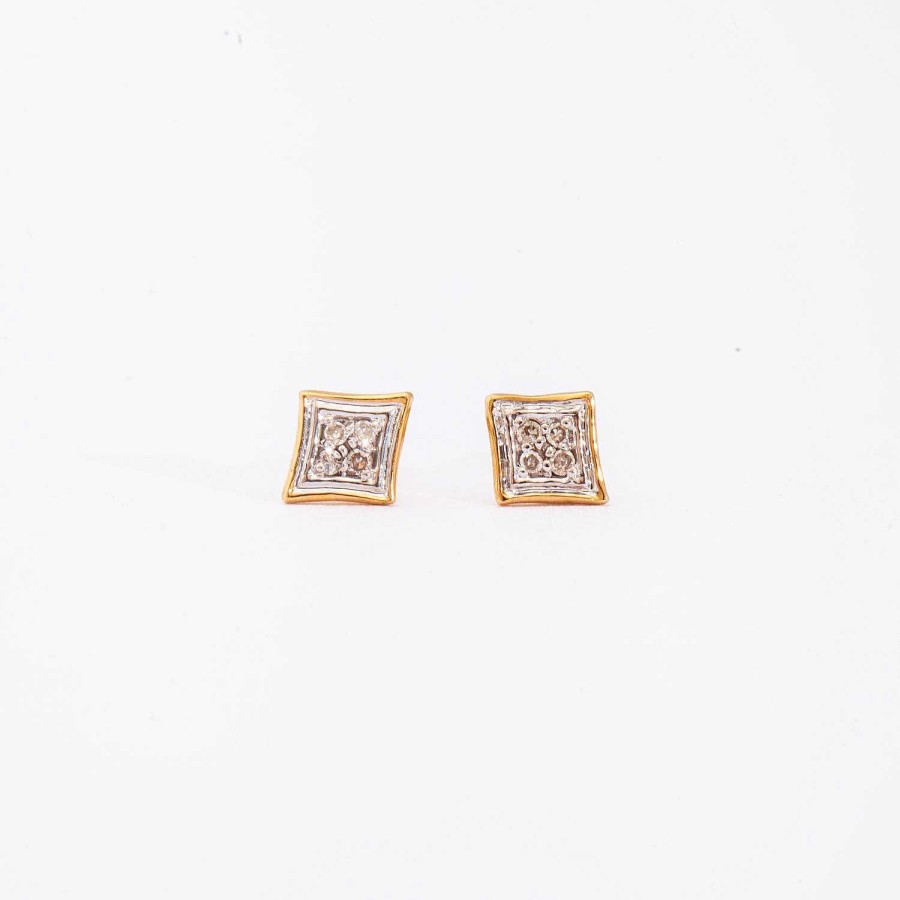 Earrings Adina Reyter | Make Your Move Pave Diamond Studs