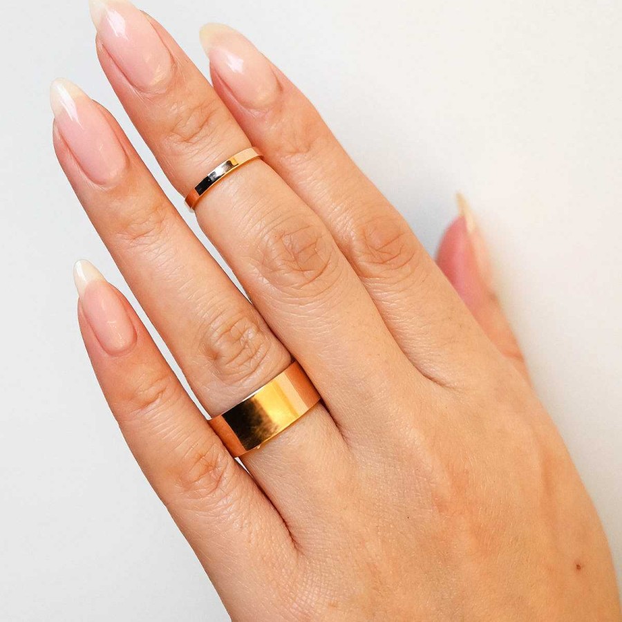 Rings No.3 | Rose Gold Cigar Band