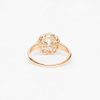 Rings Estate Jewelry | 1.10 Ctw Flower Halo Ring