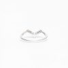 Rings Anna Sheffield | Petite Chevron Band