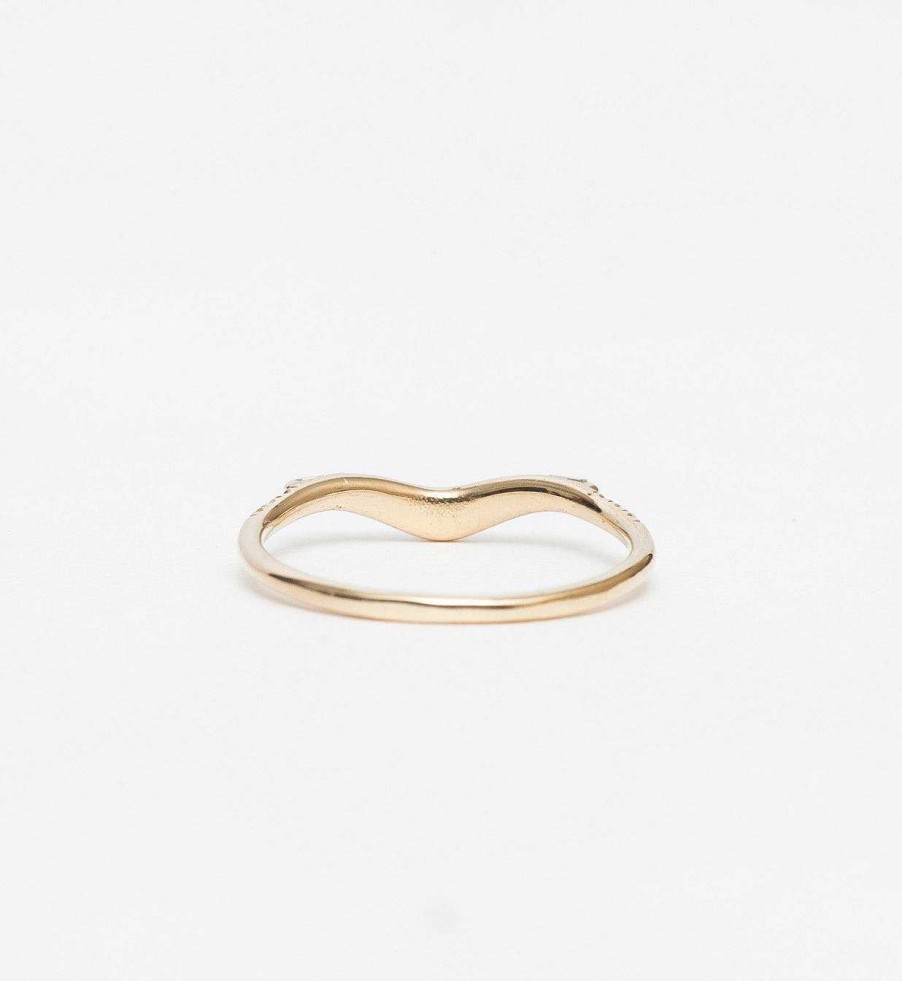 Rings Jennie Kwon | Baguette Wave Band