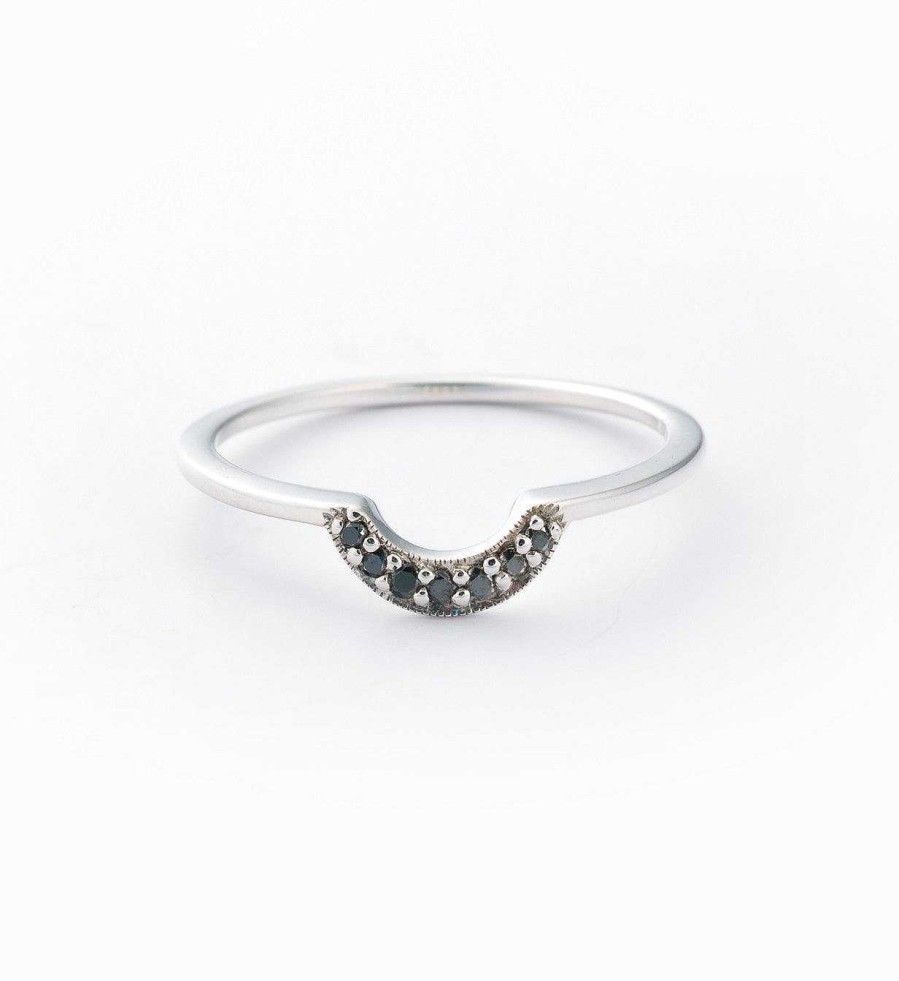 Rings Anna Sheffield | Tiny Crescent Ring