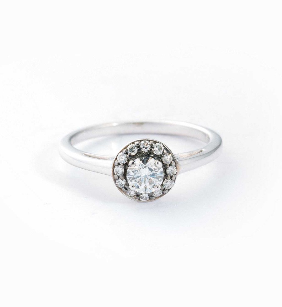 Rings Anna Sheffield | Tiny Round Rosette Ring