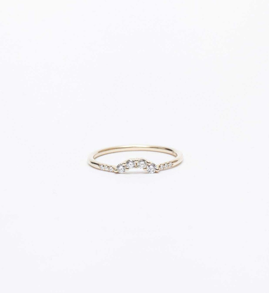 Rings Jennie Kwon | Diamond Arch Ring