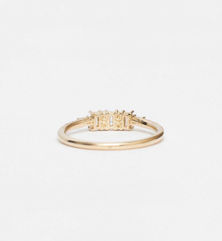 Rings Jennie Kwon | Diamond Baguette Reflection Ring