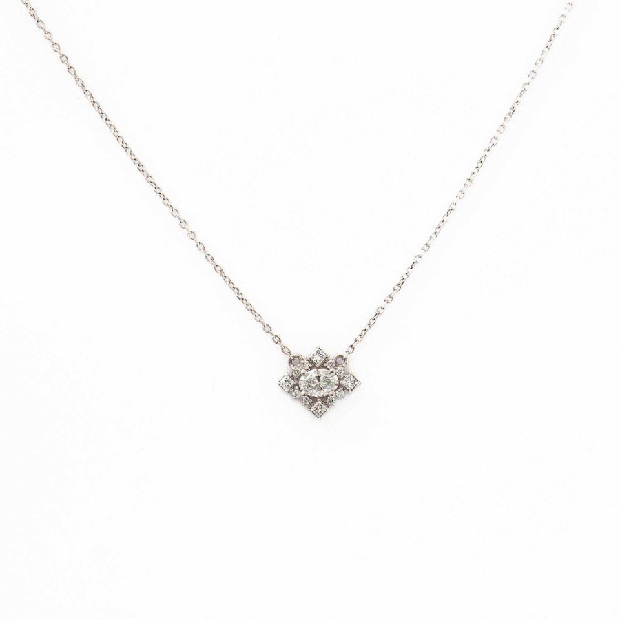 Necklaces And Pendants Porter Gulch | Belle Oval Diamond Necklace