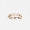 Rings Anna Sheffield | Wheat Baguette Eternity Band