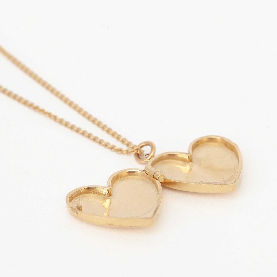 Necklaces And Pendants Zoe Chicco | Heart Locket Long Chain Necklace