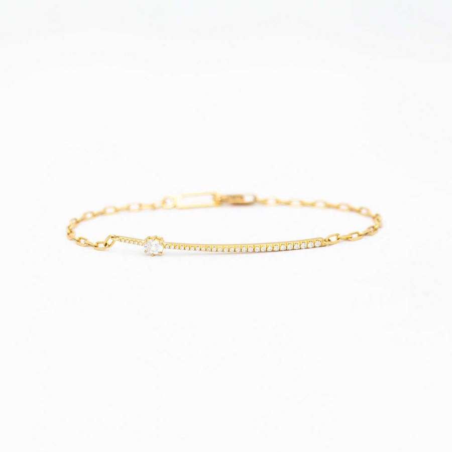 Bracelets Jade Trau | Rae Chain Bracelet