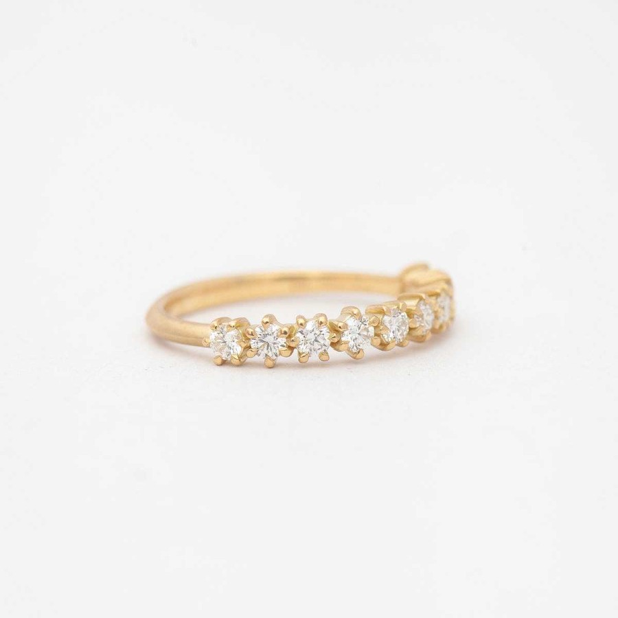 Rings Jade Trau | Catherine Half Eternity Band