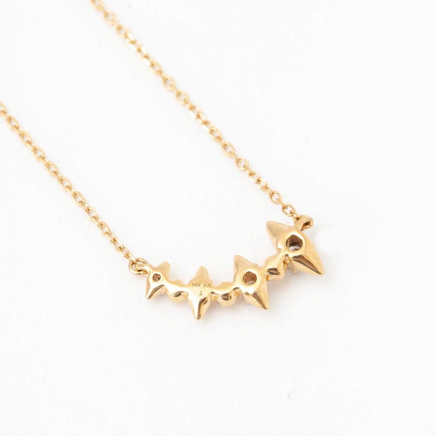 Necklaces And Pendants Adina Reyter | London Spike Curve Necklace