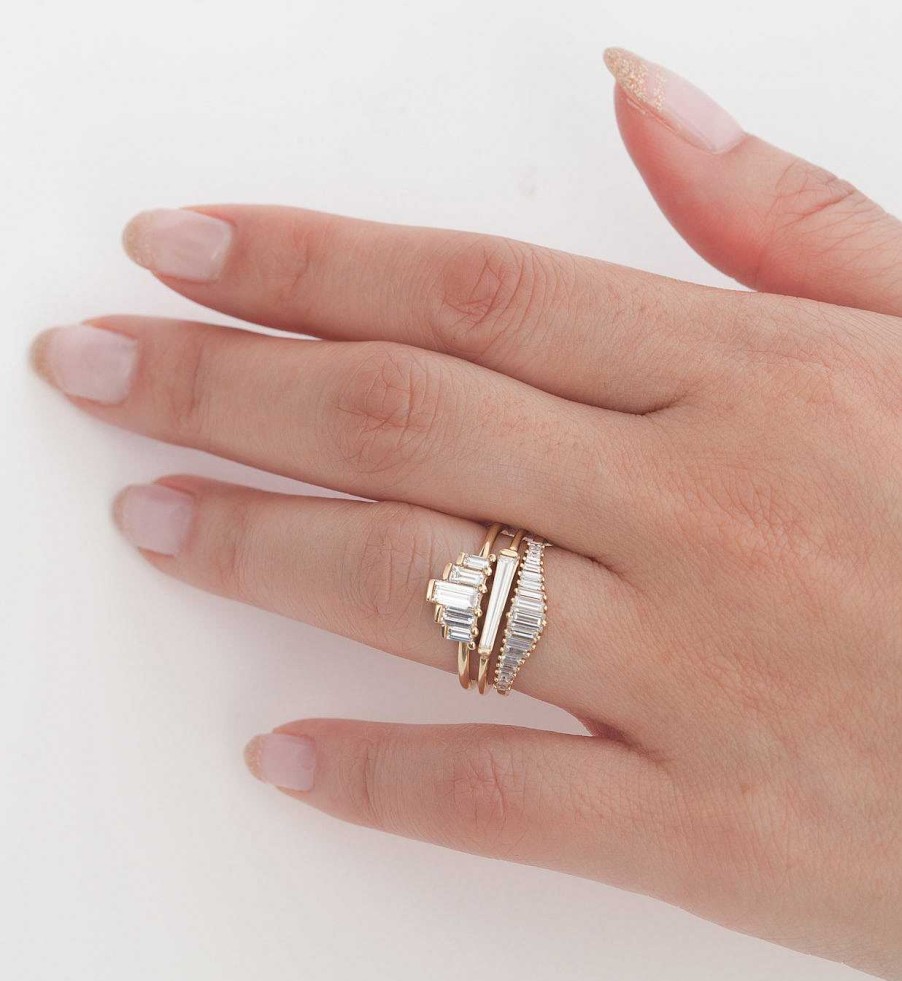 Rings Artemer | Tapered Baguette Diamond Ring