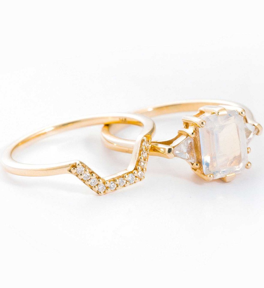 Rings Anna Sheffield | Moonstone Bea Ring