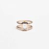 Rings Anna Sheffield | Emerald-Cut Attelage Ring