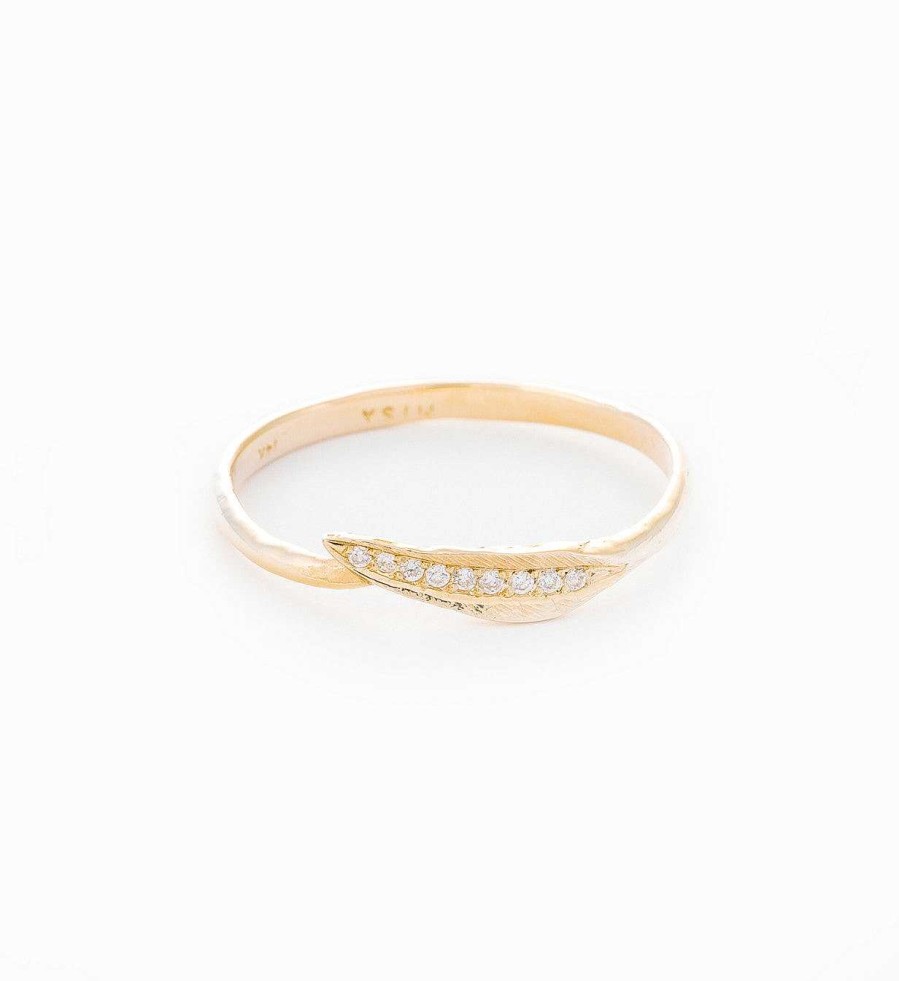 Rings Misa | Ti Leaf Ring