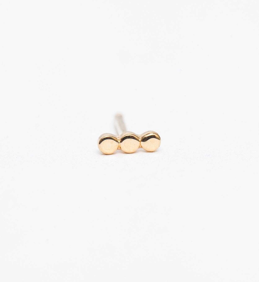 Earrings Jennie Kwon | Three Dot Stud