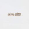 Earrings Adina Reyter | Baguette Bar Studs