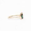 Rings Misa | Reflection North-South Green Tourmaline Ring