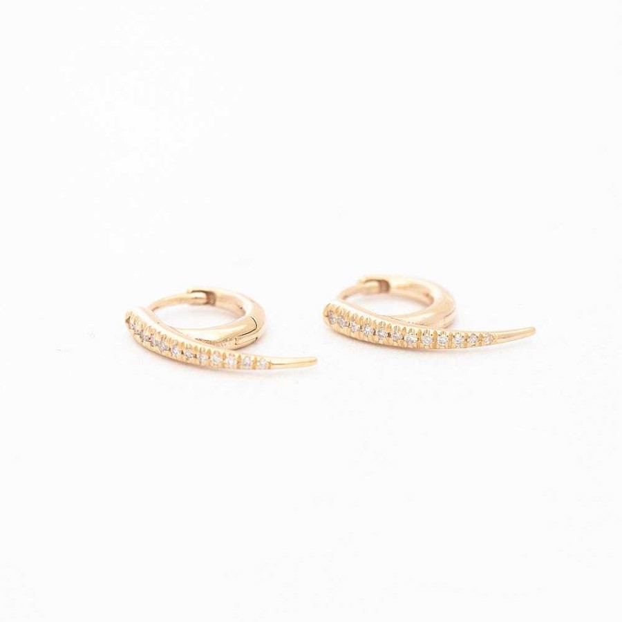 Earrings Gabriela Artigas | Pav Tusk Huggies