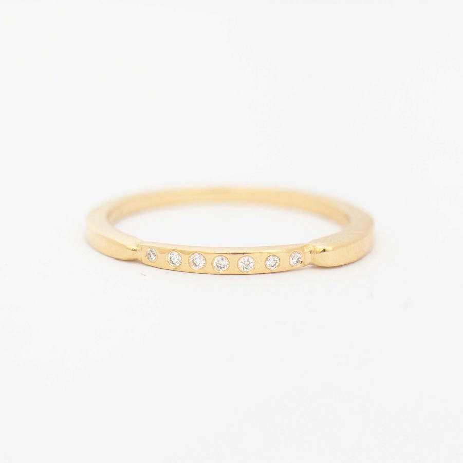 Rings M. Hisae | White Diamond Enzo Band