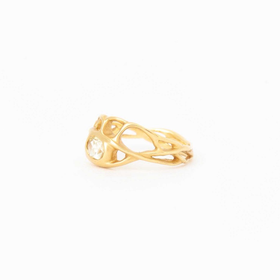 Rings Bario Neal | Gale Rose Cut Champagne Diamond Ring